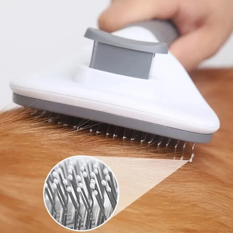 Pet Dog Brush Dog Hair Remover Dogs and Cats Pets Dogs Accessories Beauty Tools Cat Comb For Grooming Removes Hairs Supplies thumbnail 5