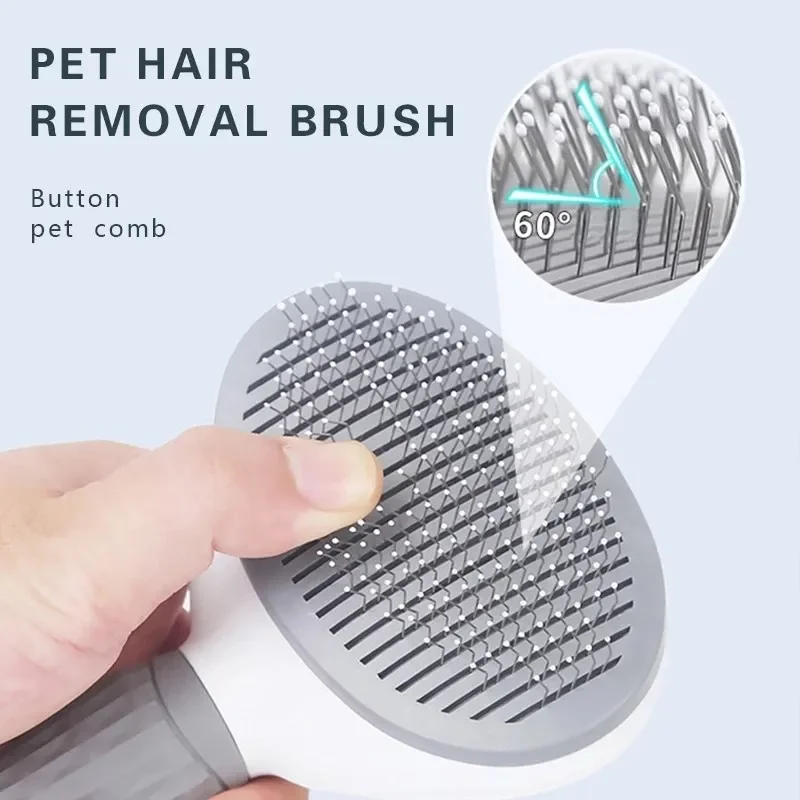 Pet Dog Brush Dog Hair Remover Dogs and Cats Pets Dogs Accessories Beauty Tools Cat Comb For Grooming Removes Hairs Supplies thumbnail 3