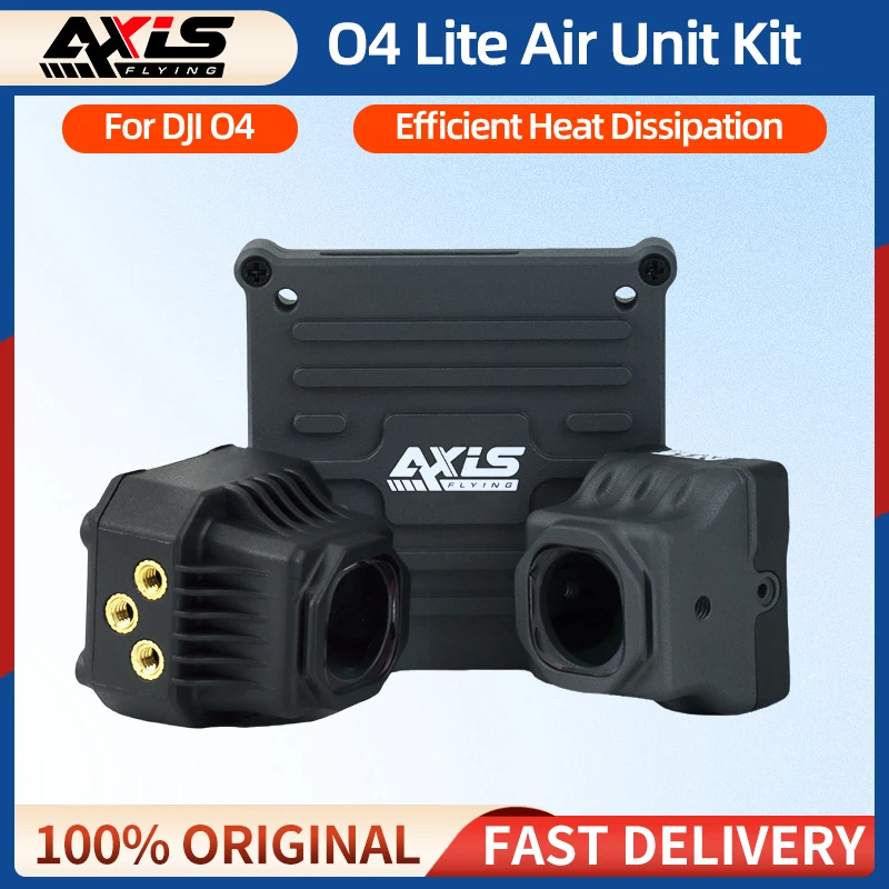 Axisflying O4 Lite Air Unit Case ND Filter Camera Lens VTX Heat Dissipation Aluminum Parts For DJI FPV Drone Accessories