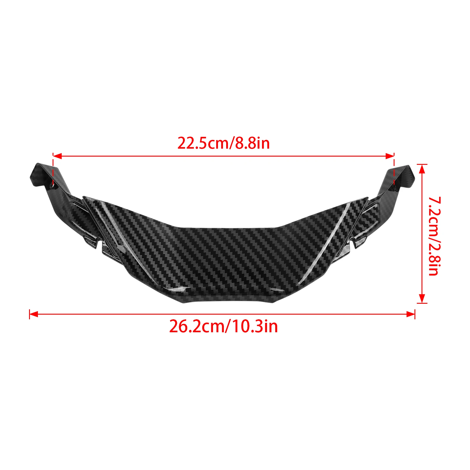Front Downforce Spoiler For BMW S1000RR S1000 RR M1000RR 2023-2025 Extension Cover Fairing Winglet Aerodynamic Wing Deflector thumbnail 3