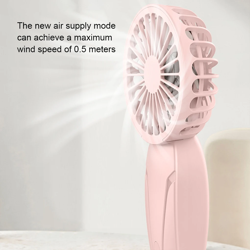 USB Rechargeable Mini Portable Pocket Handheld Fan Cool Air Outdoor Travel Cooler Cooling Mini Battery Fans home appliance thumbnail 2