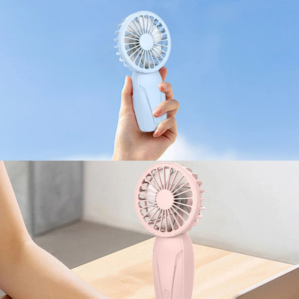 USB Rechargeable Mini Portable Pocket Handheld Fan Cool Air Outdoor Travel Cooler Cooling Mini Battery Fans home appliance thumbnail 5