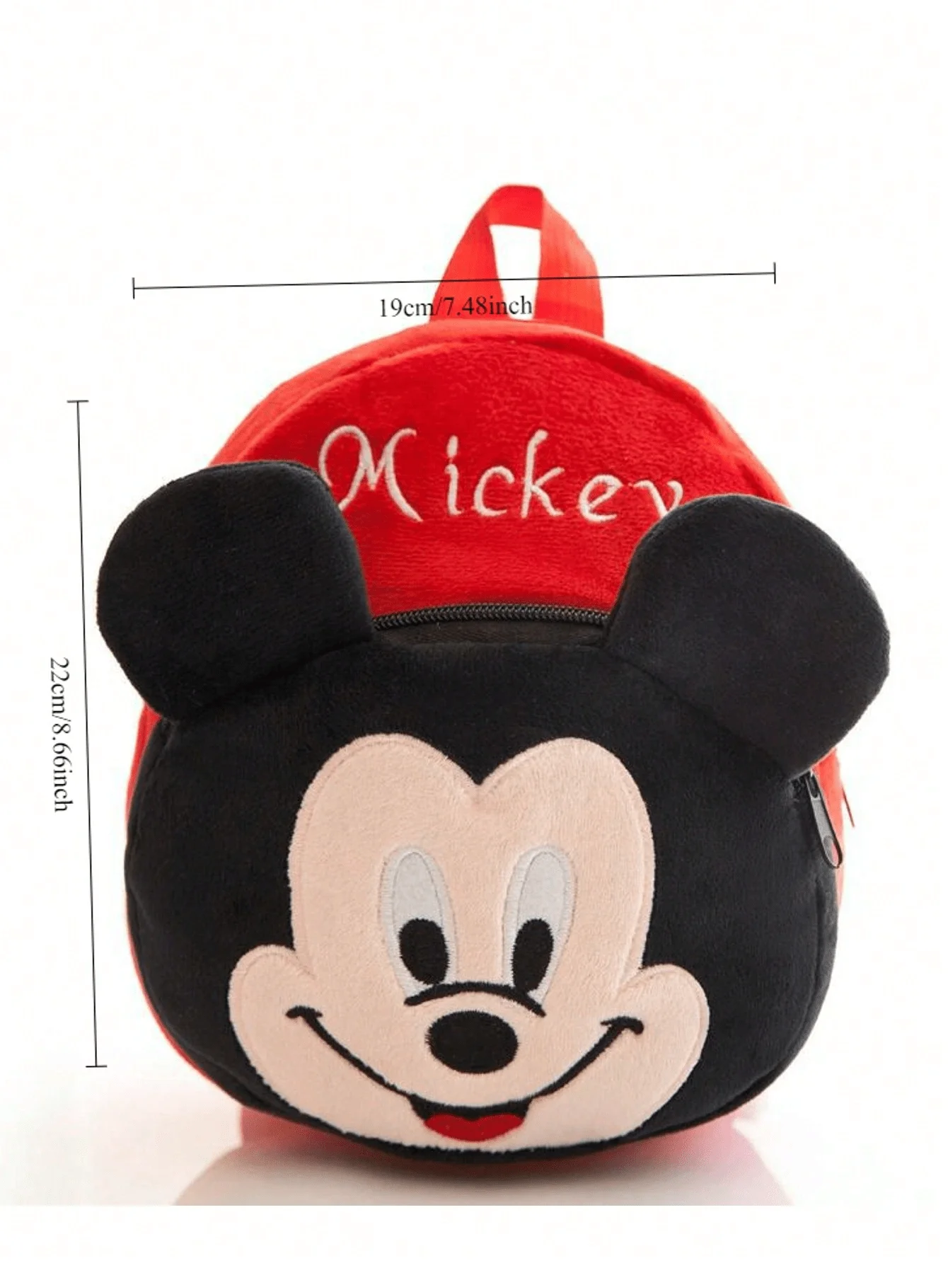 Disney Cartoon Cute Stitch Backpack Mickey Mouse Winnie The Pooh Plush School Bag Student School Supplies thumbnail 2