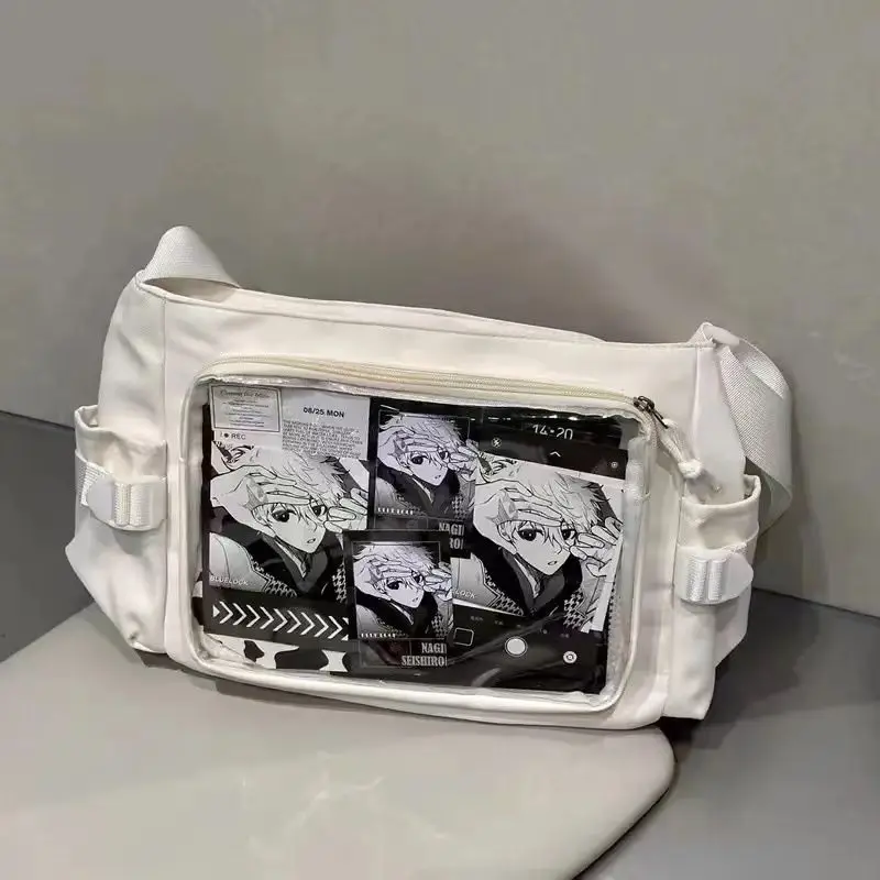 Daily Versatile Y2k Ulzzang Ita Bag One Shoulder Class Crossbody School Bag Harajuku Girls' Large Capacity Casual Itabag thumbnail 4