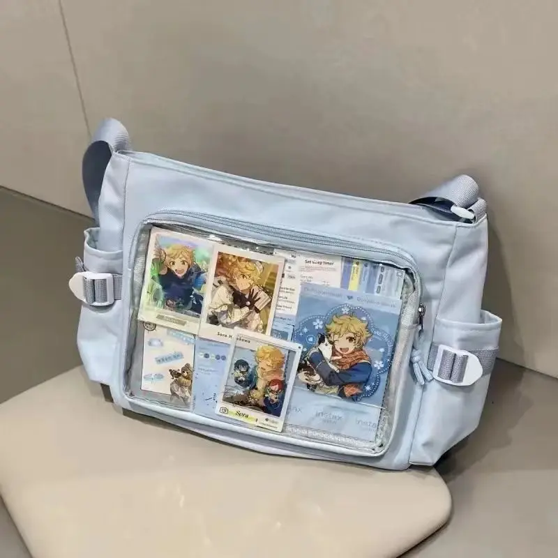 Daily Versatile Y2k Ulzzang Ita Bag One Shoulder Class Crossbody School Bag Harajuku Girls' Large Capacity Casual Itabag thumbnail 5