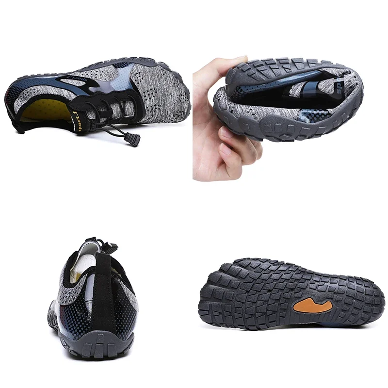 Lightweight Refreshing Aqua Boots Breathable Men Women Outdoor Water Shoes Anti-Slippery Wear-Resistant Sports Hiking Sneakers thumbnail 5