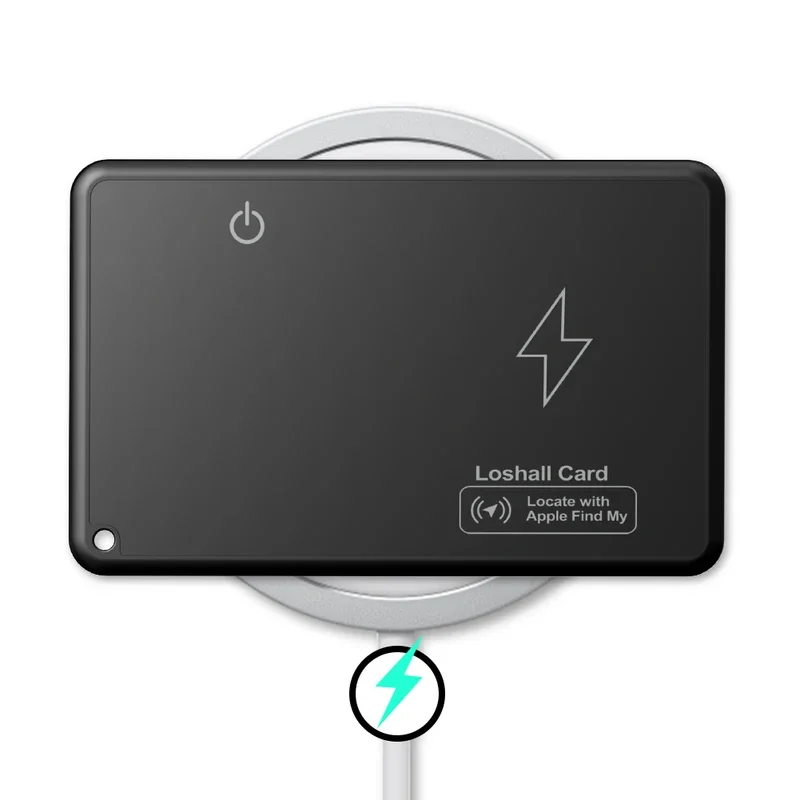 Mini Wallet Tracker Card Wireless Charging Tracking Location Waterproof GPS Locator Work with Apple Find My App Tracker for IOS thumbnail 3