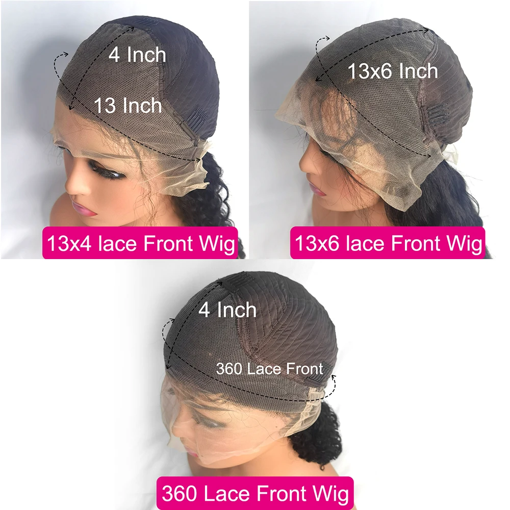 30 40 Inch Brazilian Hot Red 13x6 HD Lace Front Wigs Human Hair Wig 200% Red Colored Straight 13X4 Lace Frontal Wig For Women thumbnail 6
