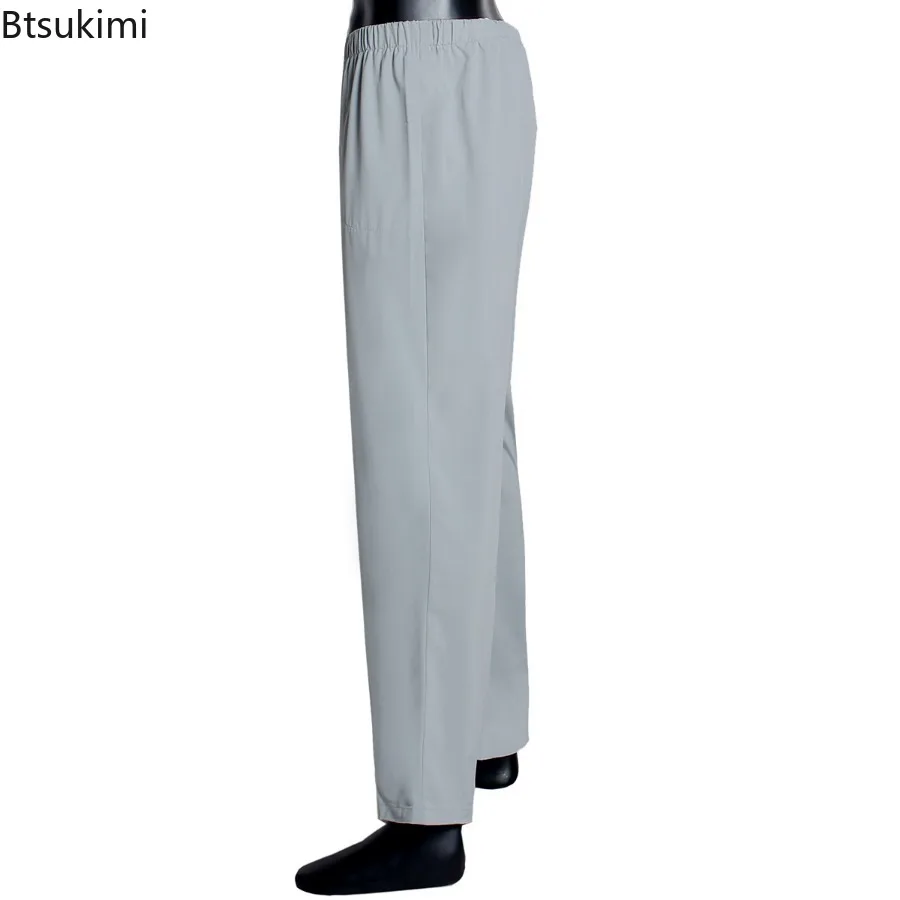Ramadan Men Casual Muslim Long Trousers Islamic Clothing Arabic Pant Dubai Saudi Middle East Trouser Dishdasha Outdoor Bottoms thumbnail 3