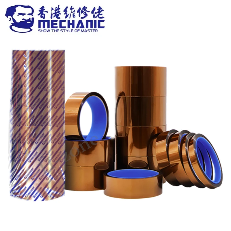 Mechanic High-temperature Resistant Tape Polyimide Sticker Phone PCB Circuit Board Battery Wrap Protection Repair Isolate Tool thumbnail 5