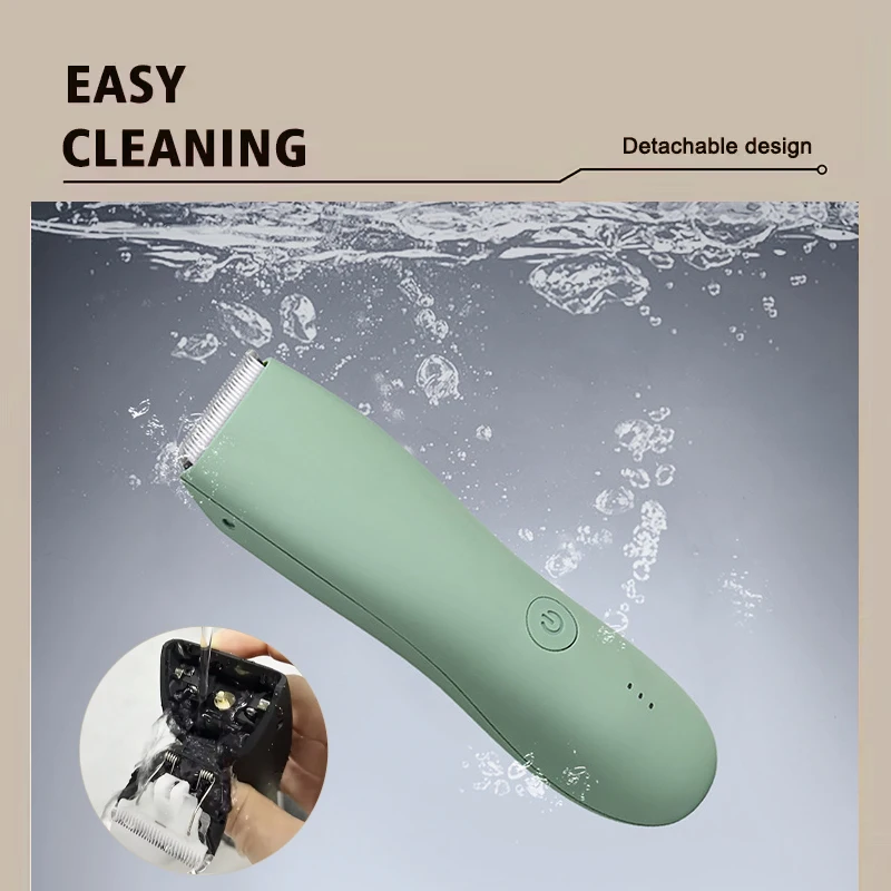 Body Trimmer for Men Beard Face, Hair, Body and Intimate Hair Trimmer Body Shaver Groomer Ceramic Male Electric Hair Clipper thumbnail 4