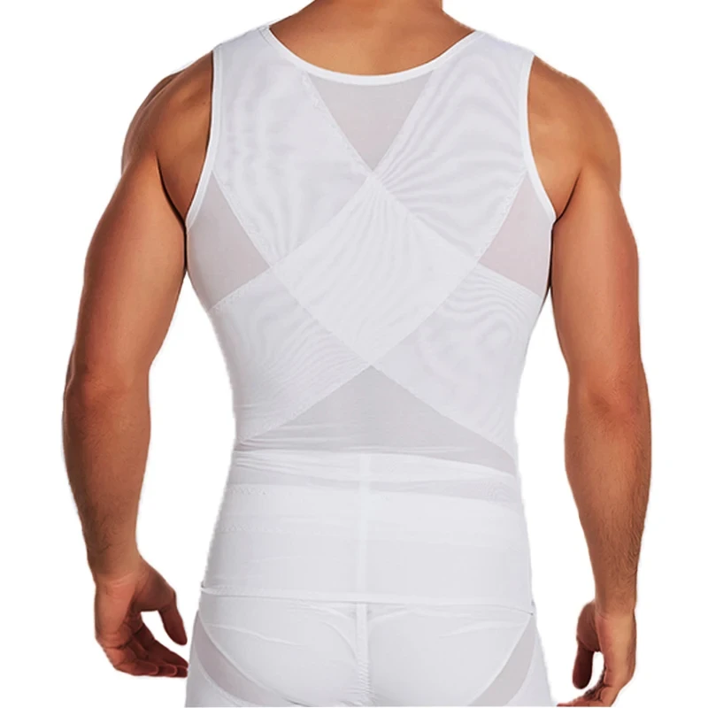 Men Compression Clothing Bodybuilding Mesh Vest Gym Fitness Sweatshirt Male Tracksuit Homme Athletic Tops Workout Tank Tops thumbnail 3