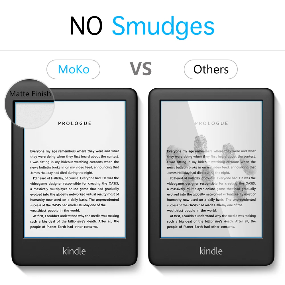 2 Pack Screen Protector for 6" All-New Kindle 11th Generation 2024/2022, Kindle 10th Generation 2019,Full Covera Coverage PET thumbnail 3