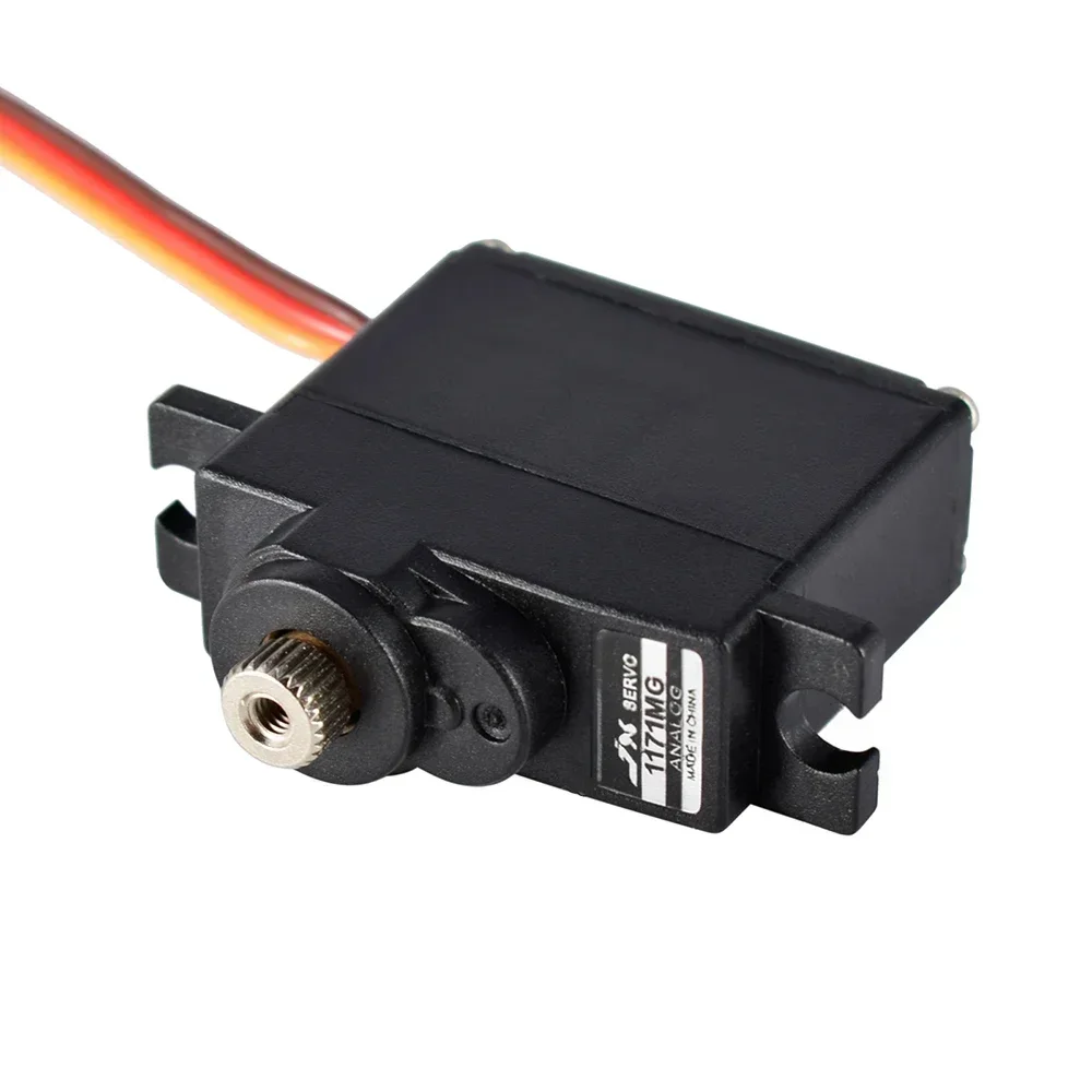 JX New Servo PS-1171MG 17g 3.5KG Torque Metal Gear Analog Mini Iron Core Servo for RC Mini Helicopter Airplane Robot DIY Parts thumbnail 5