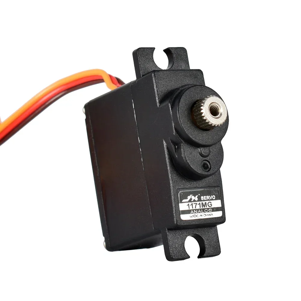 JX New Servo PS-1171MG 17g 3.5KG Torque Metal Gear Analog Mini Iron Core Servo for RC Mini Helicopter Airplane Robot DIY Parts thumbnail 4