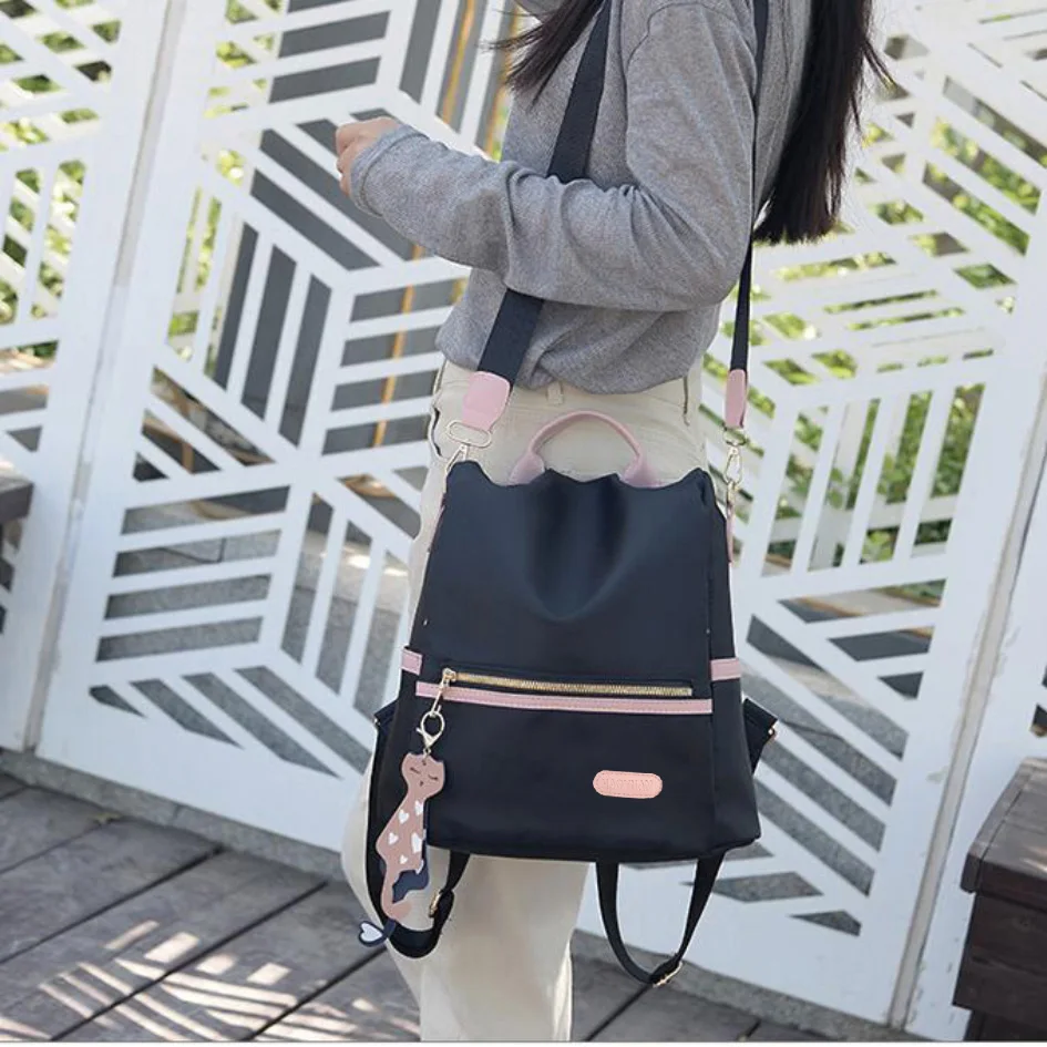 Backpack women's backpack travel anti-theft oxford cloth light and fashionable and versatile thumbnail 2