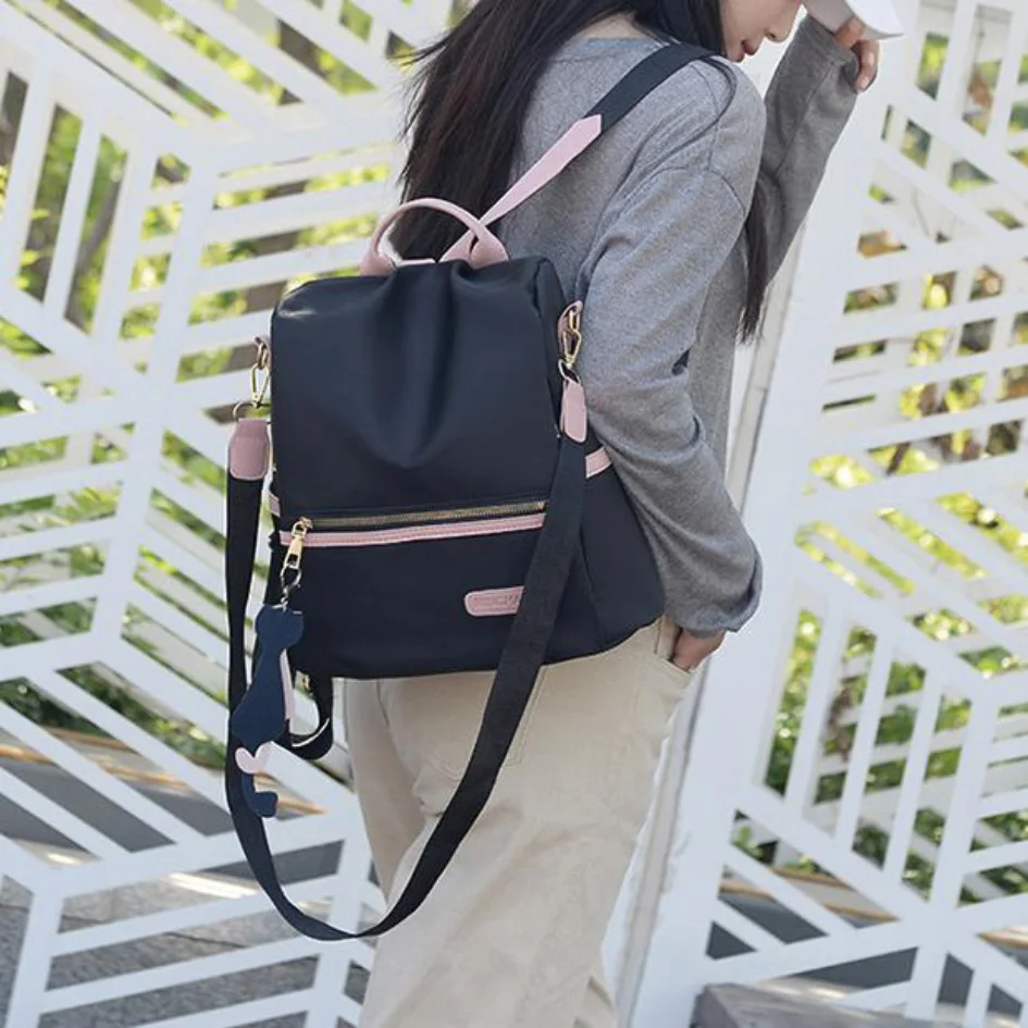 Backpack women's backpack travel anti-theft oxford cloth light and fashionable and versatile thumbnail 5
