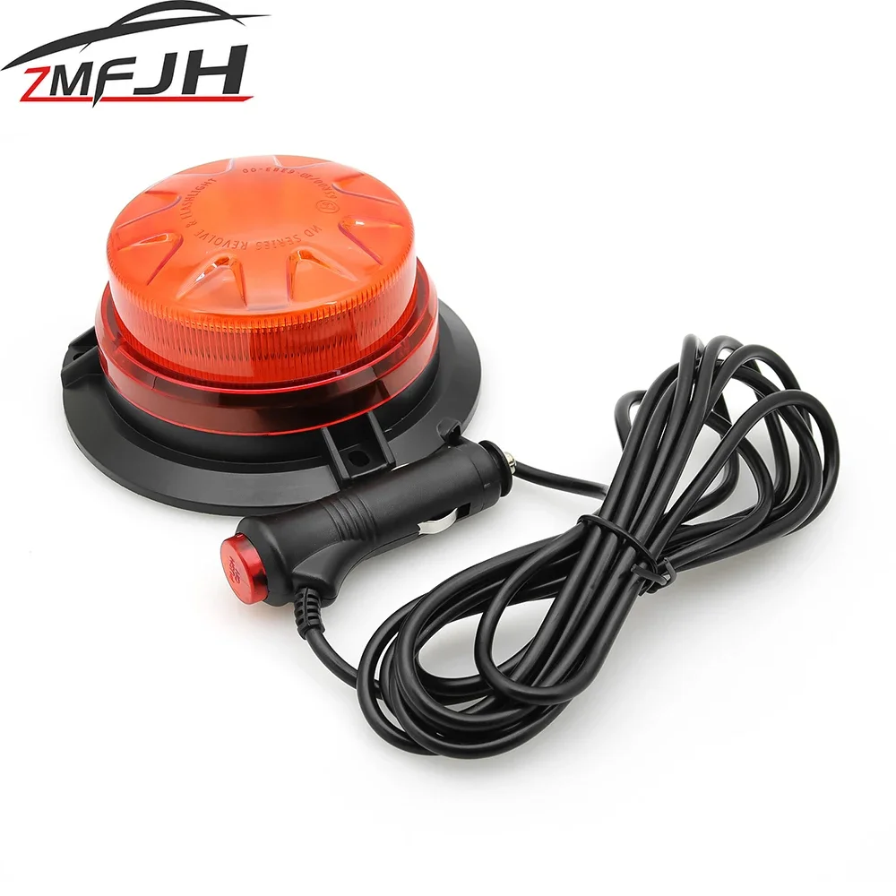 AD LED Car Truck Emergency Strobe Warning Flashing Light With Magnetic Base For Security Sailing Safety Beacon Lamp Customized