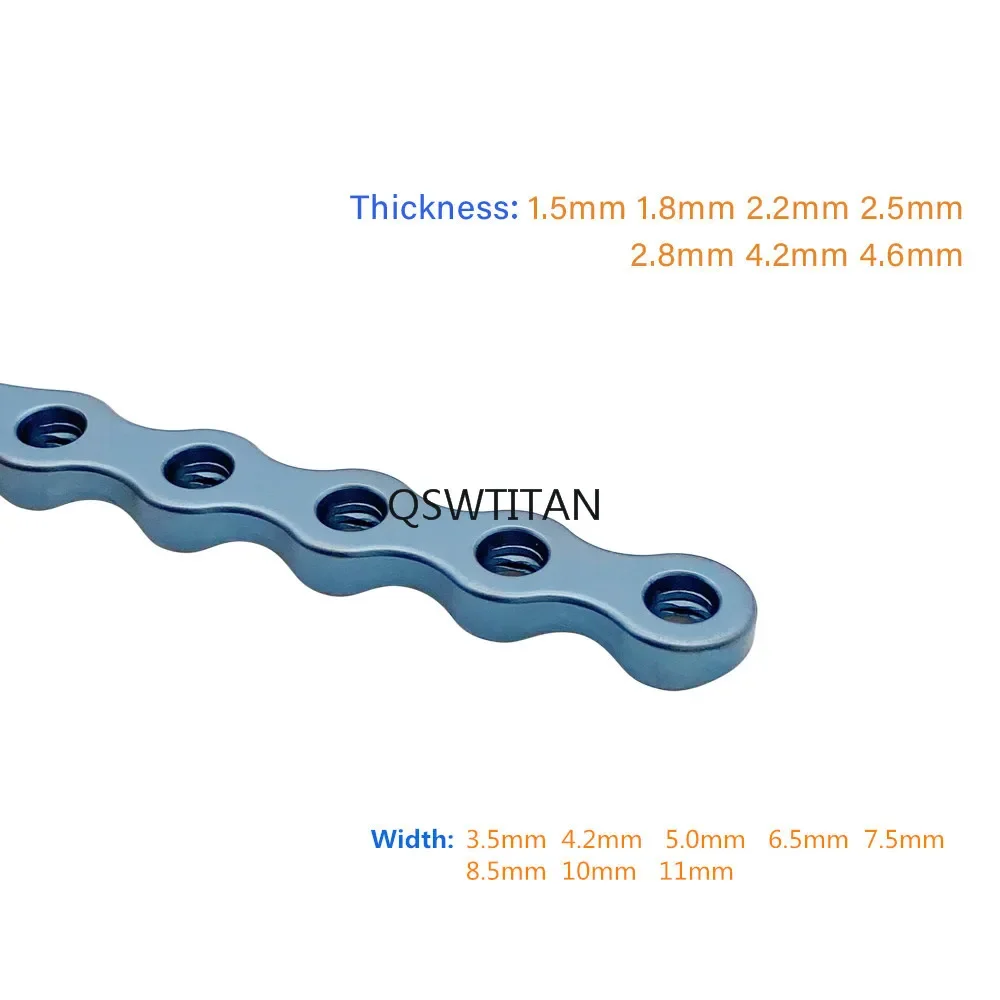 T Locking Plate Veterinaria Pets Orthopedic Surgical Instruments Medical Equipments Titanium Alloy thumbnail 3