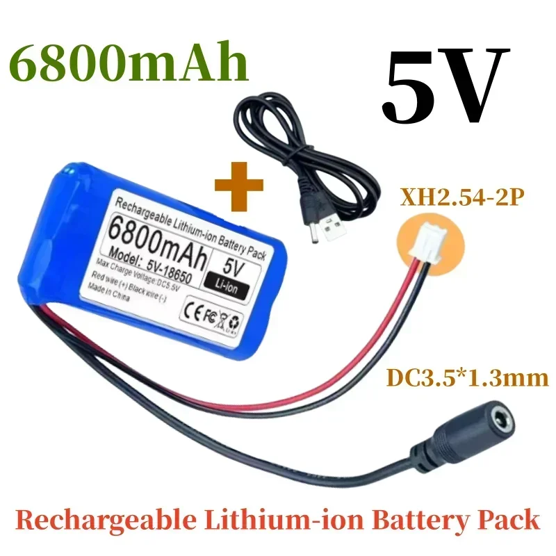 New Rechargeable Single Chip Microcomputer for 5V 6800mAh-12800mAh Lithium Battery Outdoor LED Lamp,USB Fan,Bluetooth Speaker thumbnail 6