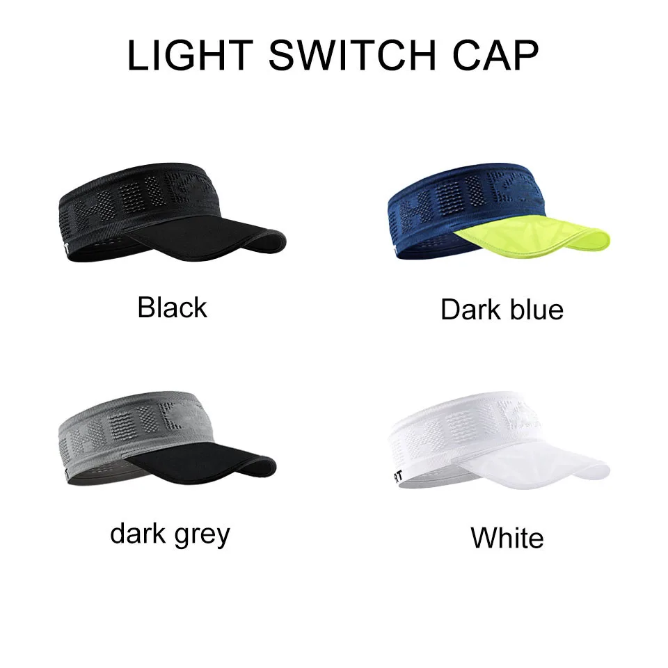 Summer Sports Hairband Sweat-absorbing Breathable Sun Visor Empty Top Sunscreen Duck Tongue Hat Outdoor Running Mountaineering thumbnail 4