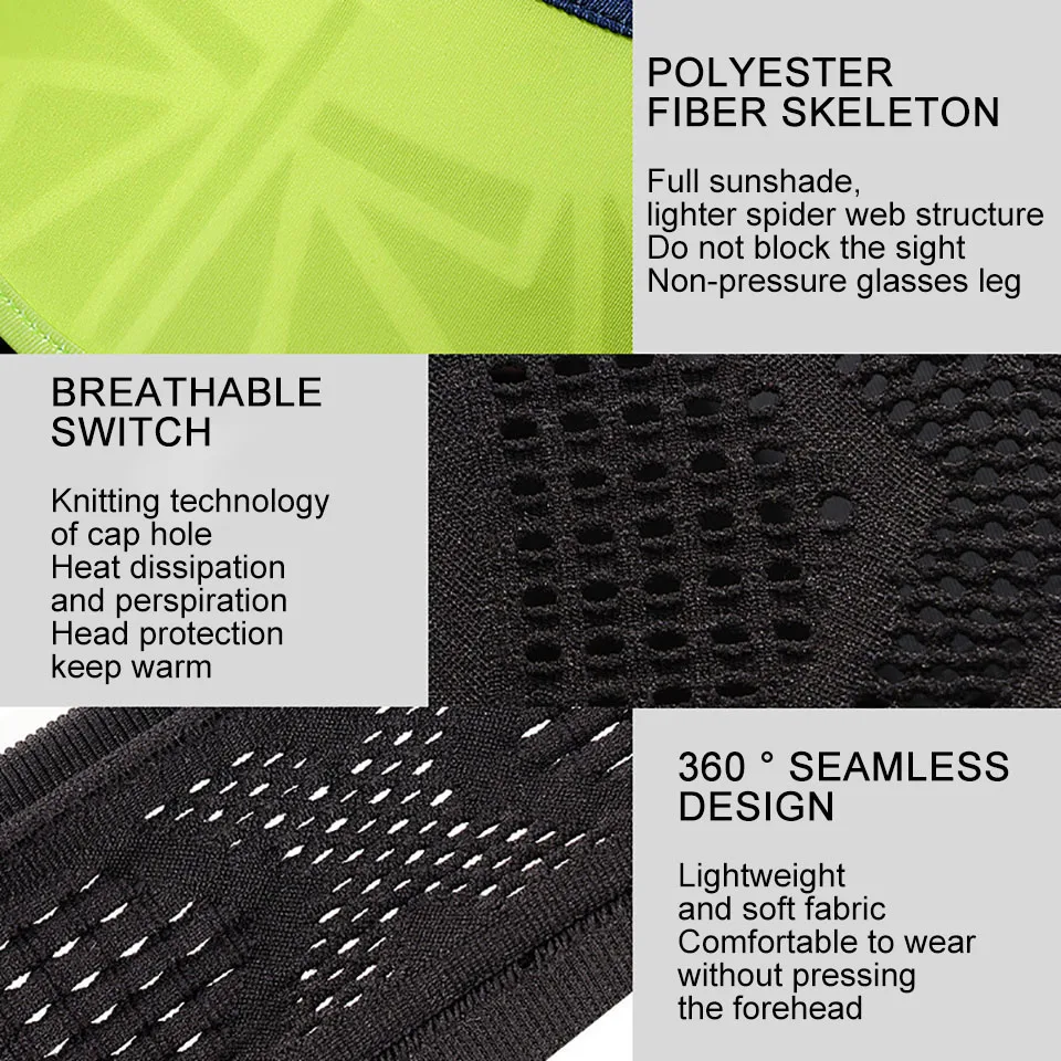 Summer Sports Hairband Sweat-absorbing Breathable Sun Visor Empty Top Sunscreen Duck Tongue Hat Outdoor Running Mountaineering thumbnail 5