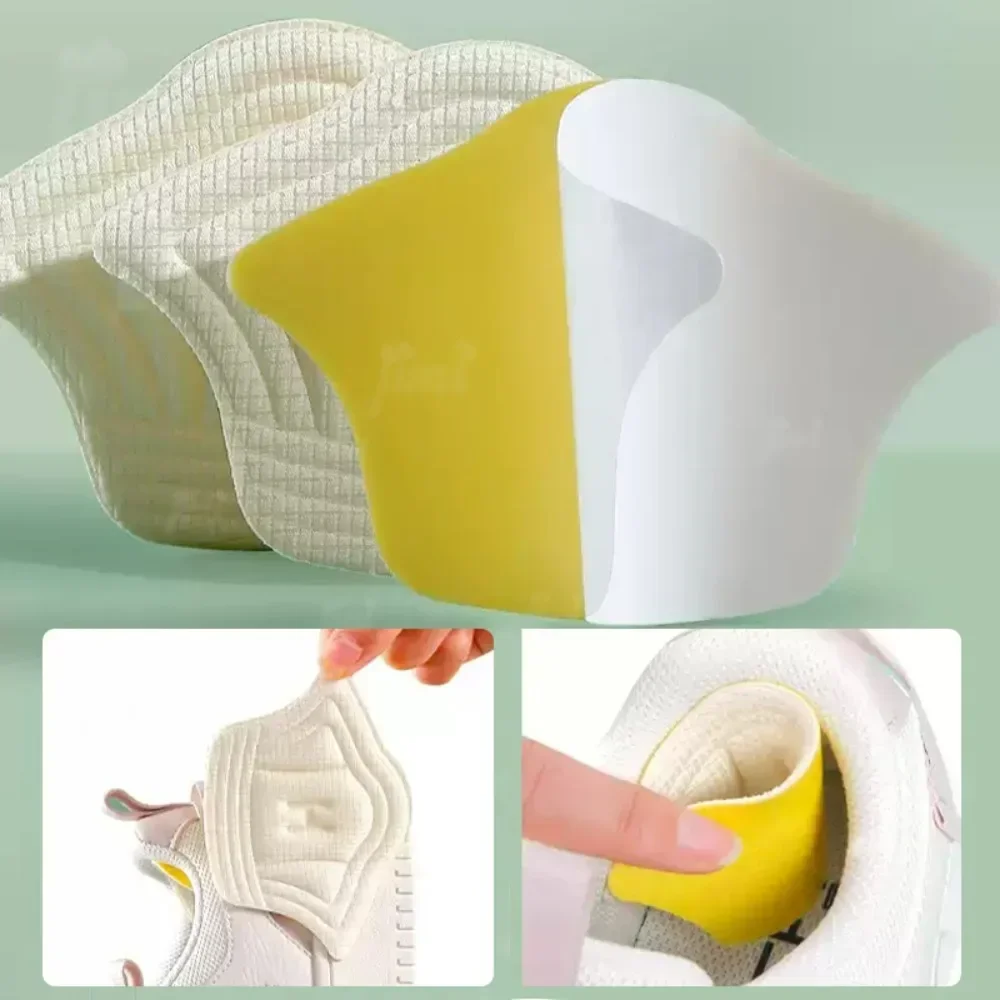 5Pairs Insoles For Shoes Patch Heel Pads For Sport Shoes Adjustable Size Feet Pad Insole Heel Protector Back Sticker Shoe Pad thumbnail 2