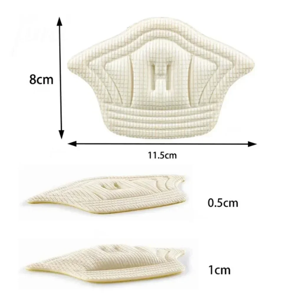 5Pairs Insoles For Shoes Patch Heel Pads For Sport Shoes Adjustable Size Feet Pad Insole Heel Protector Back Sticker Shoe Pad thumbnail 6