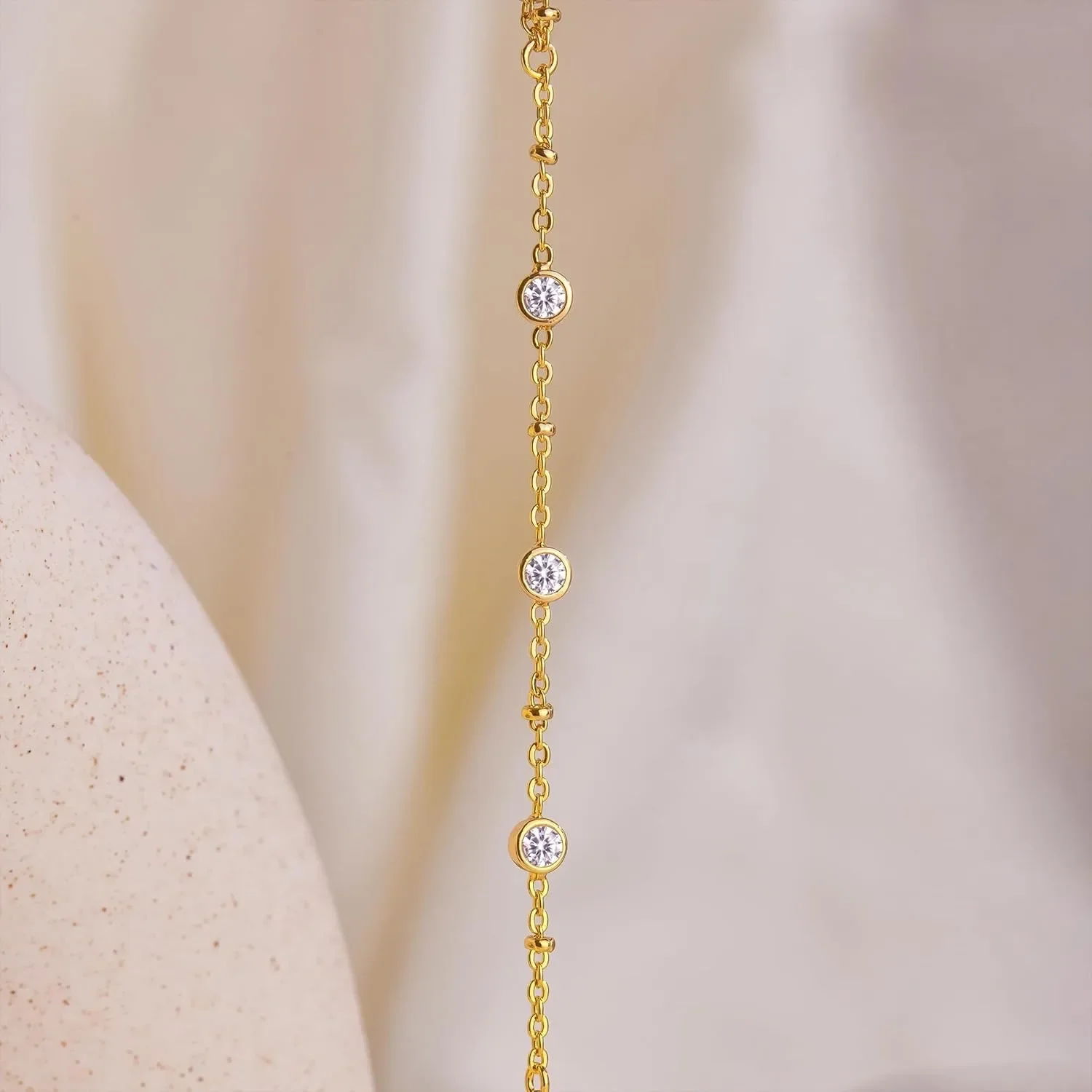 Gold Hand Chain for Women Gold Plated Bracelets for Women Silver Bracelets Hand Chain, Silver Jewelry Gifts for Women Christmas thumbnail 4