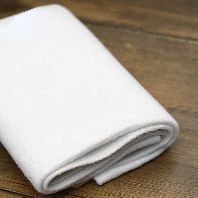Non-woven Thermo-adhesive Fabric Fusible Interfacing Fabric For Sewing Accessories DIY Cloth Bag Craft Lining110g/200g/320g/420g thumbnail 3