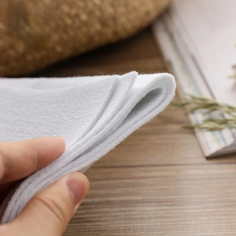 Non-woven Thermo-adhesive Fabric Fusible Interfacing Fabric For Sewing Accessories DIY Cloth Bag Craft Lining110g/200g/320g/420g thumbnail 2