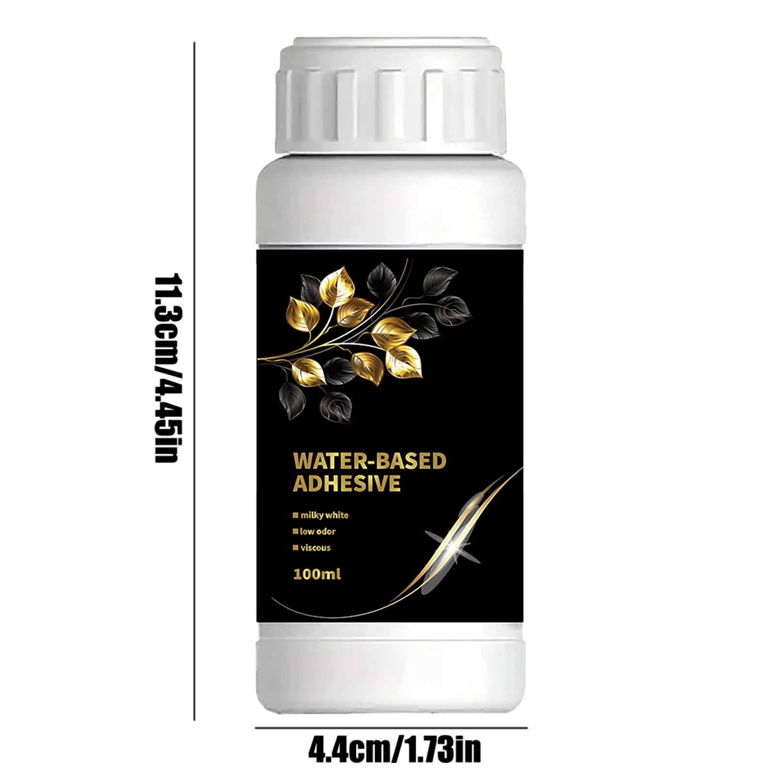 100ml/200ml Golden Leaf Gilding Adhesive Kit - Water-Based Epoxy Resin Glue for Metal Foil, Crafts & Jewelry Making on Wood, Gla thumbnail 2