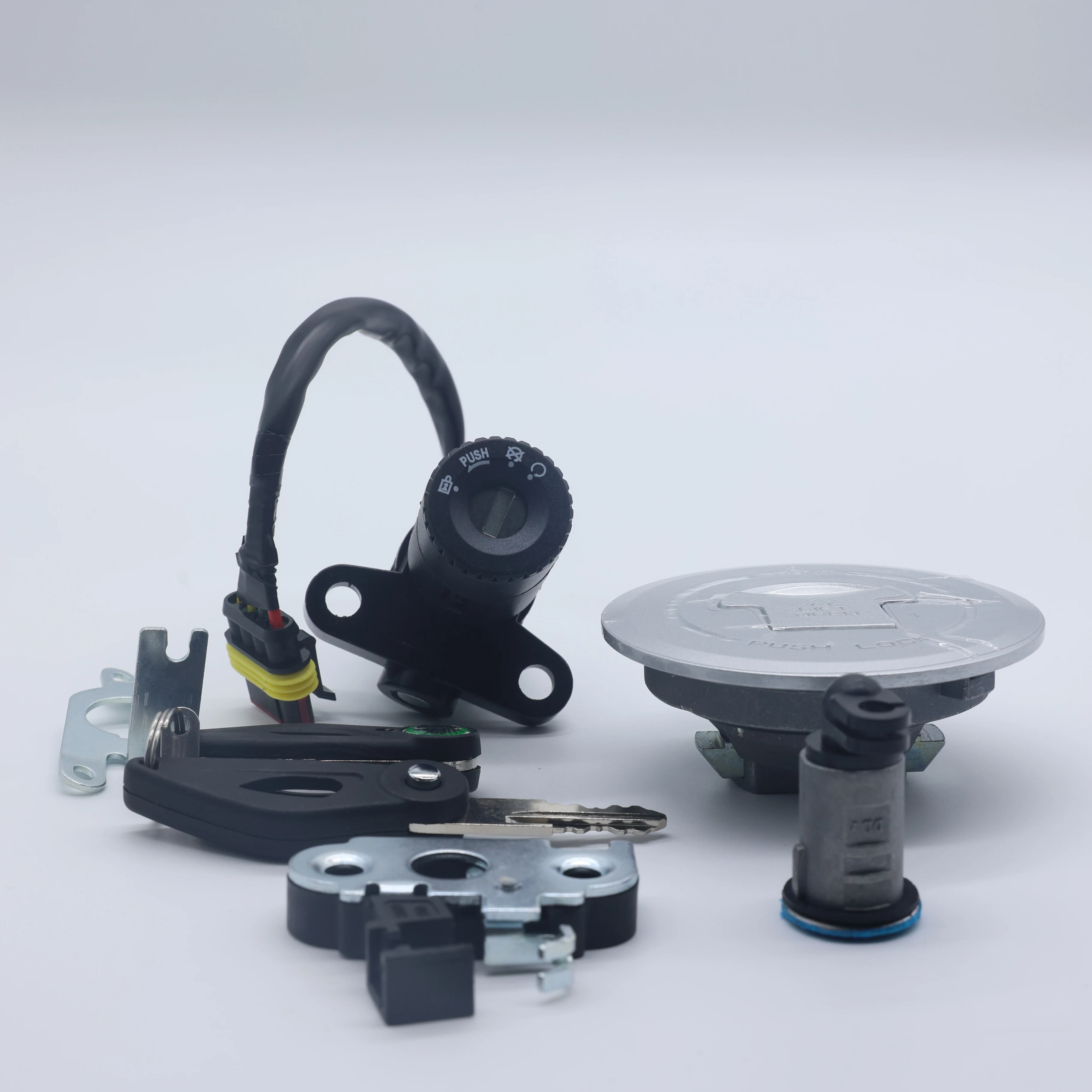 ignition switch lock key for Benelli TNT150 TNT150i BJ150-29B BJ150-29A 150cc  motorcycle thumbnail 5