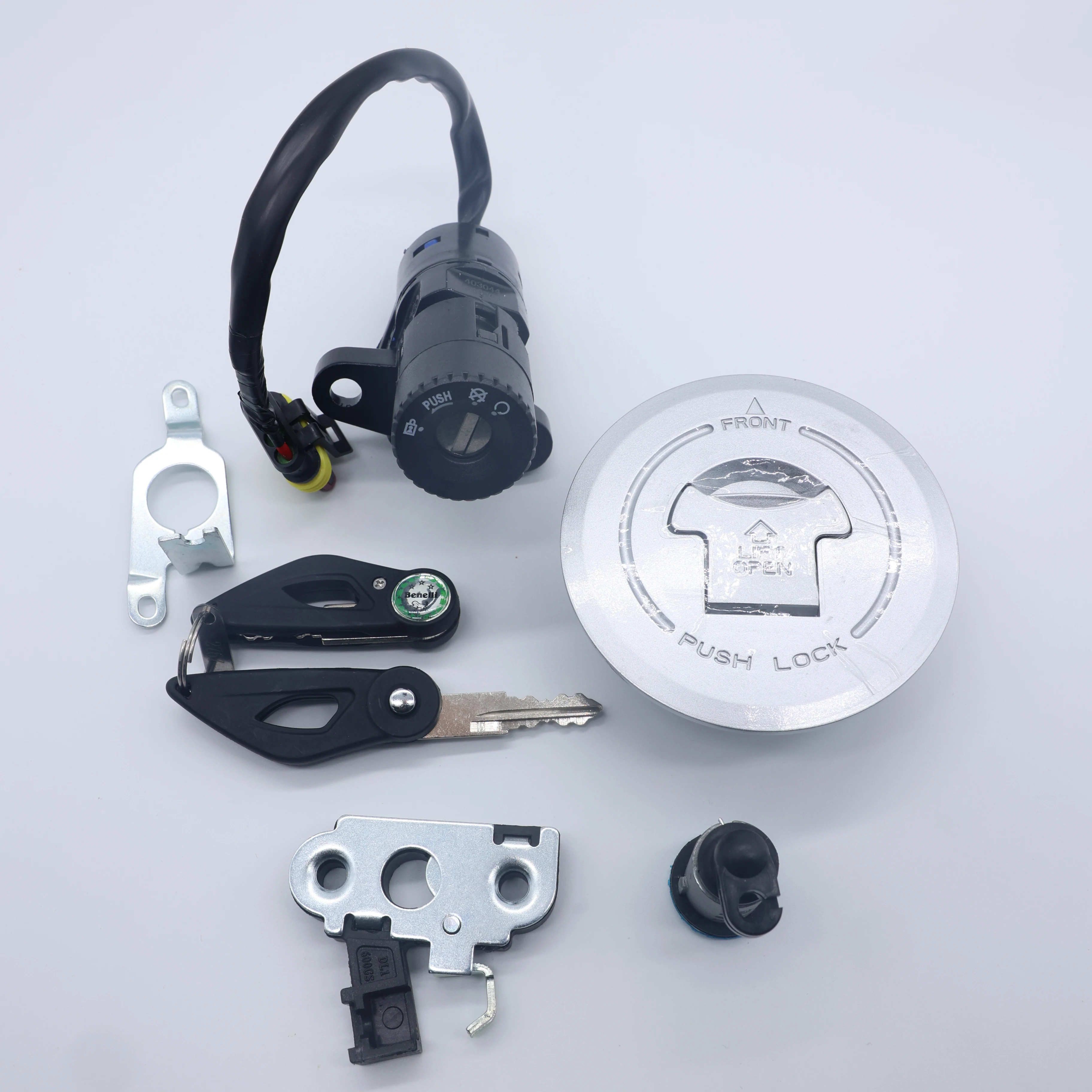 ignition switch lock key for Benelli TNT150 TNT150i BJ150-29B BJ150-29A 150cc  motorcycle thumbnail 2