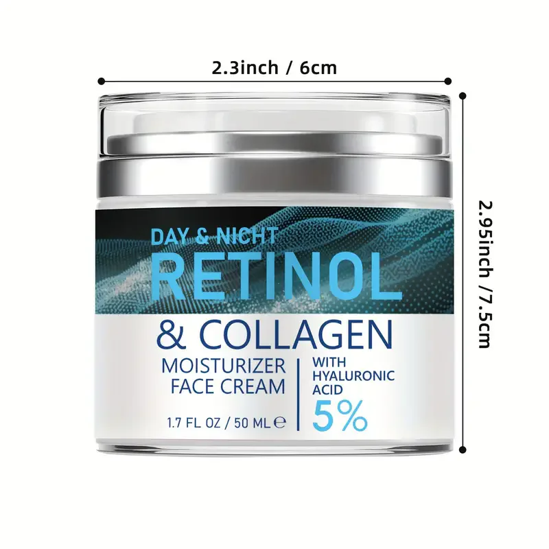 ENVISHA Face Skin Care Retinol Collagen Cream Anti-aging Wrinkle Deep Hydration Moisturizing Skin Health Whitening Exfoliation thumbnail 4