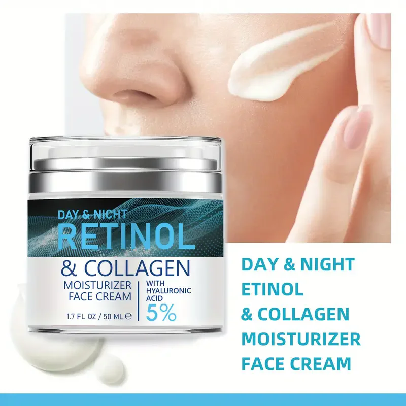 ENVISHA Face Skin Care Retinol Collagen Cream Anti-aging Wrinkle Deep Hydration Moisturizing Skin Health Whitening Exfoliation thumbnail 3