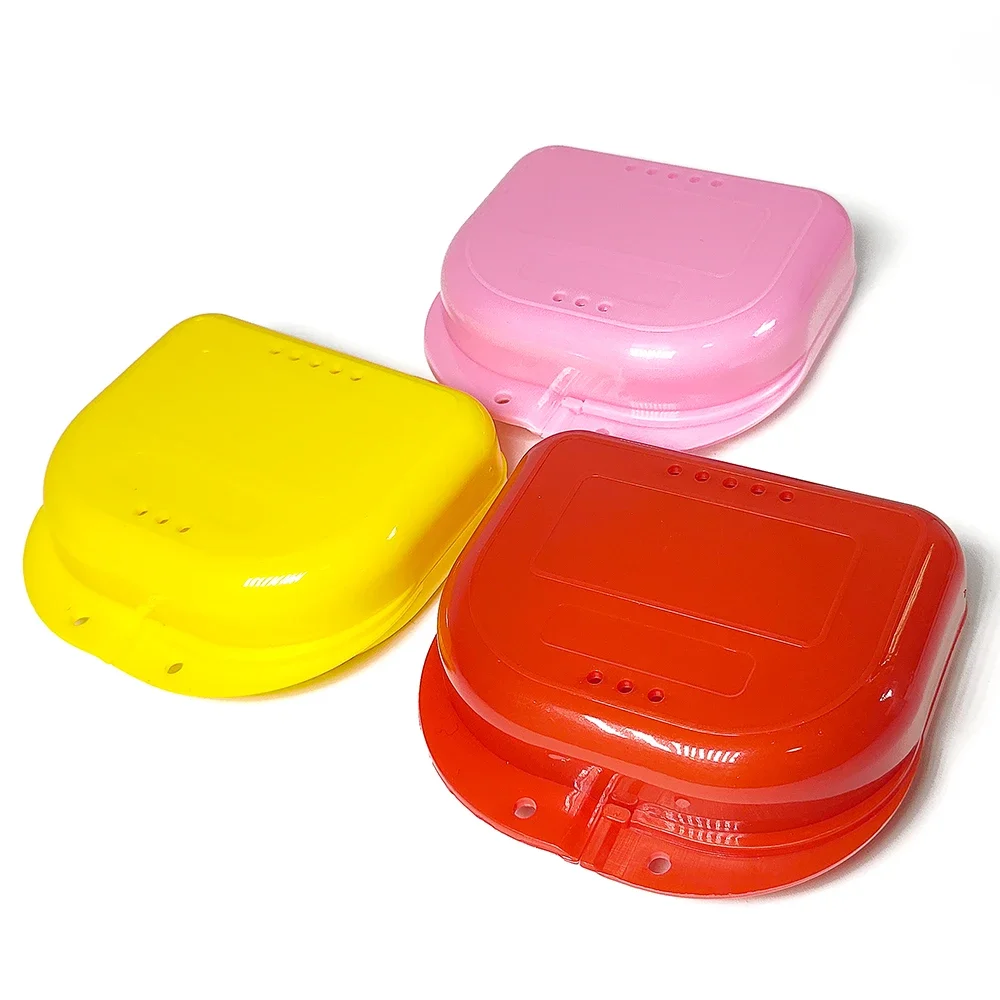 50Pcs Denture Storage Box Partial Denture Case Orthodontic Prosthesis Teeth Container Boxes Dental Retainer Mouth Guard thumbnail 4
