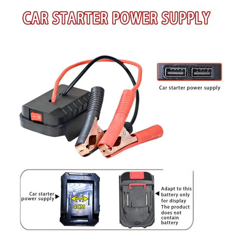 Jump Starter Battery Pack Portable Jumper Box Battery Lithium Jump Starter Quick Charging Automotive Booster Powerful Battery thumbnail 3