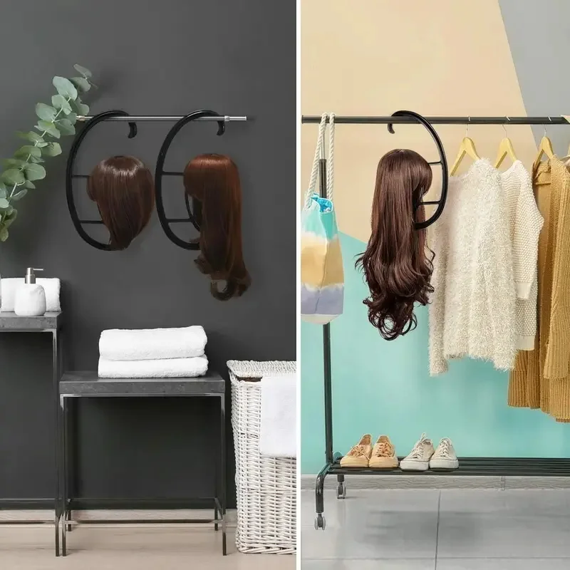 Hanging Wig Holder Portable Wig Holder Suitable for Multiple Wigs And Hats Essential for Wig Shapes Styling Tools thumbnail 5