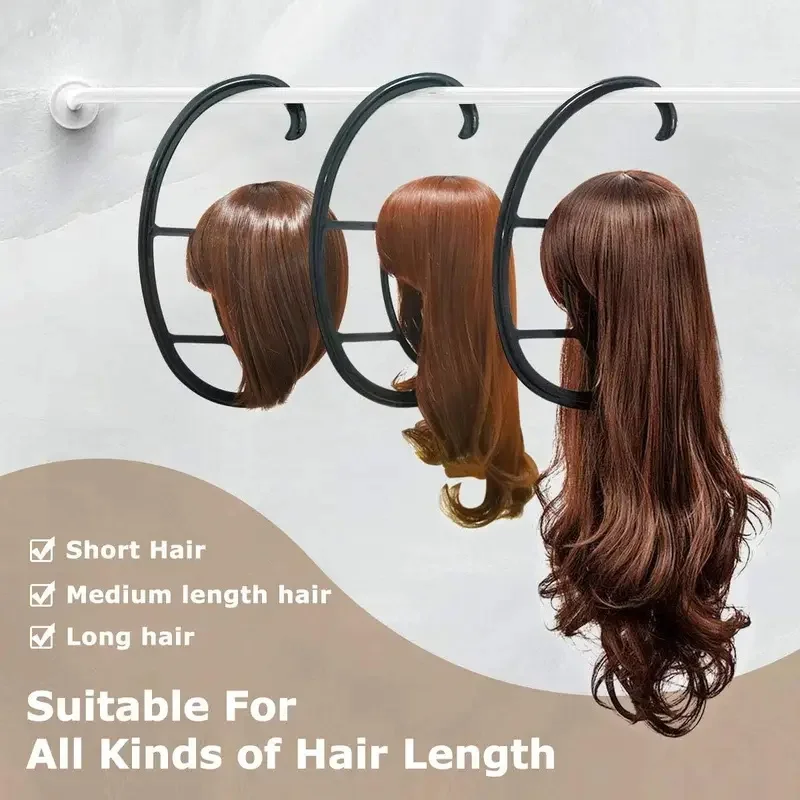 Hanging Wig Holder Portable Wig Holder Suitable for Multiple Wigs And Hats Essential for Wig Shapes Styling Tools thumbnail 3