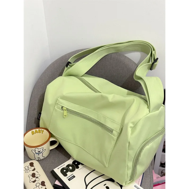 Large Crossbody Travel Tote Bags for Women 2024 Canvas Shoulder Messenger Bag Sports Yoga Satchels Fashion Woman Handbag thumbnail 6