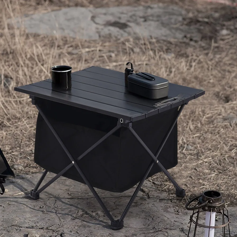 【Breeins】Portable Camping Folding Egg Roll Table with Storage Bag Outdoor Picnic Barbecue Stall Table thumbnail 5