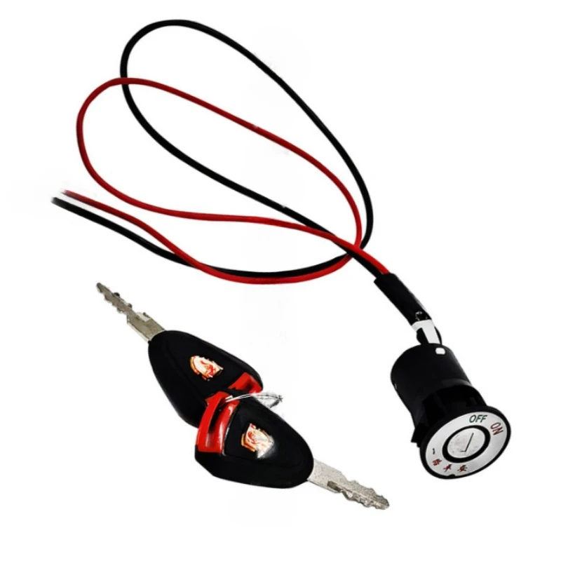 For Citycoco Scooter Power Lock Key Switch Assembly Electric Door Vehicle Starter Switch Power Ignition Switch thumbnail 5
