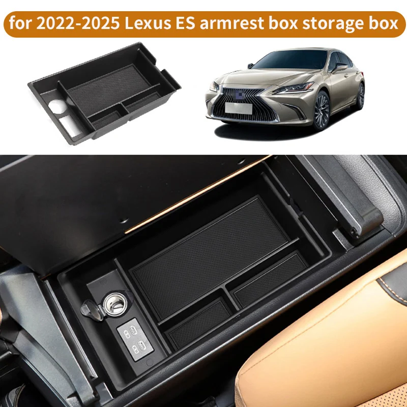 for 2022-2025 Lexus ES center console armrest storage box, ES300H interior storage box, ES200 storage box