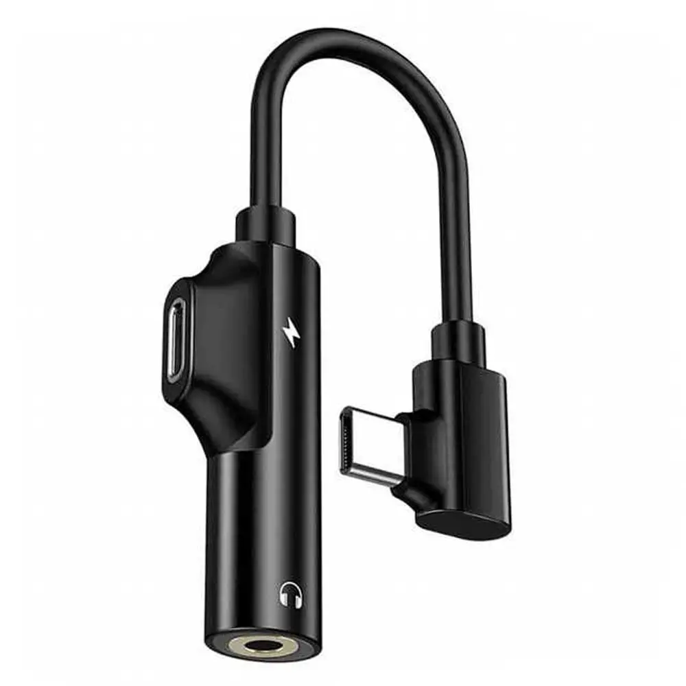 Adapter Usb-C Headphone Adapter Audio Cable Earphone Adapter Type C To 3.5mm Jack Type C Audio Splitter Aux Cable Audio Adapter thumbnail 2