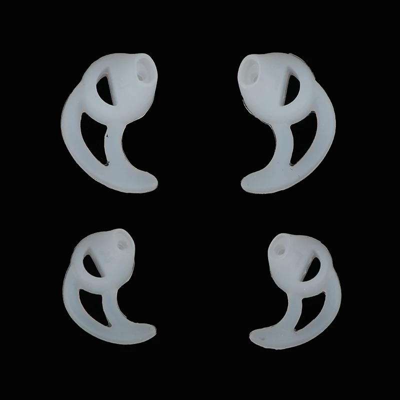 1Pair  Silicone Fin Ear Mold for Two Way Radio Earpiece Replacement Earmold Earbud thumbnail 6