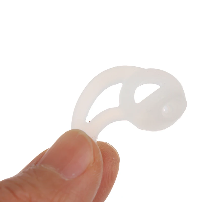 1Pair  Silicone Fin Ear Mold for Two Way Radio Earpiece Replacement Earmold Earbud thumbnail 5