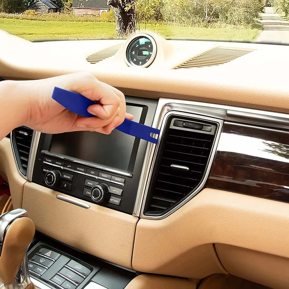 Car Hand Tool Set Car Disassembly Tool Kit Stereo Repair DVD Repair Tool Dashboard Removal Interior Plastic Trim Panel thumbnail 3