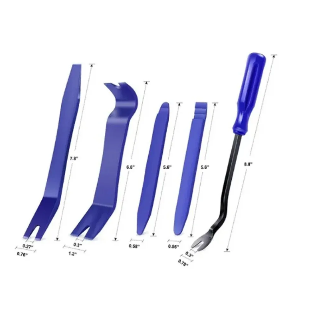 Car Hand Tool Set Car Disassembly Tool Kit Stereo Repair DVD Repair Tool Dashboard Removal Interior Plastic Trim Panel thumbnail 6