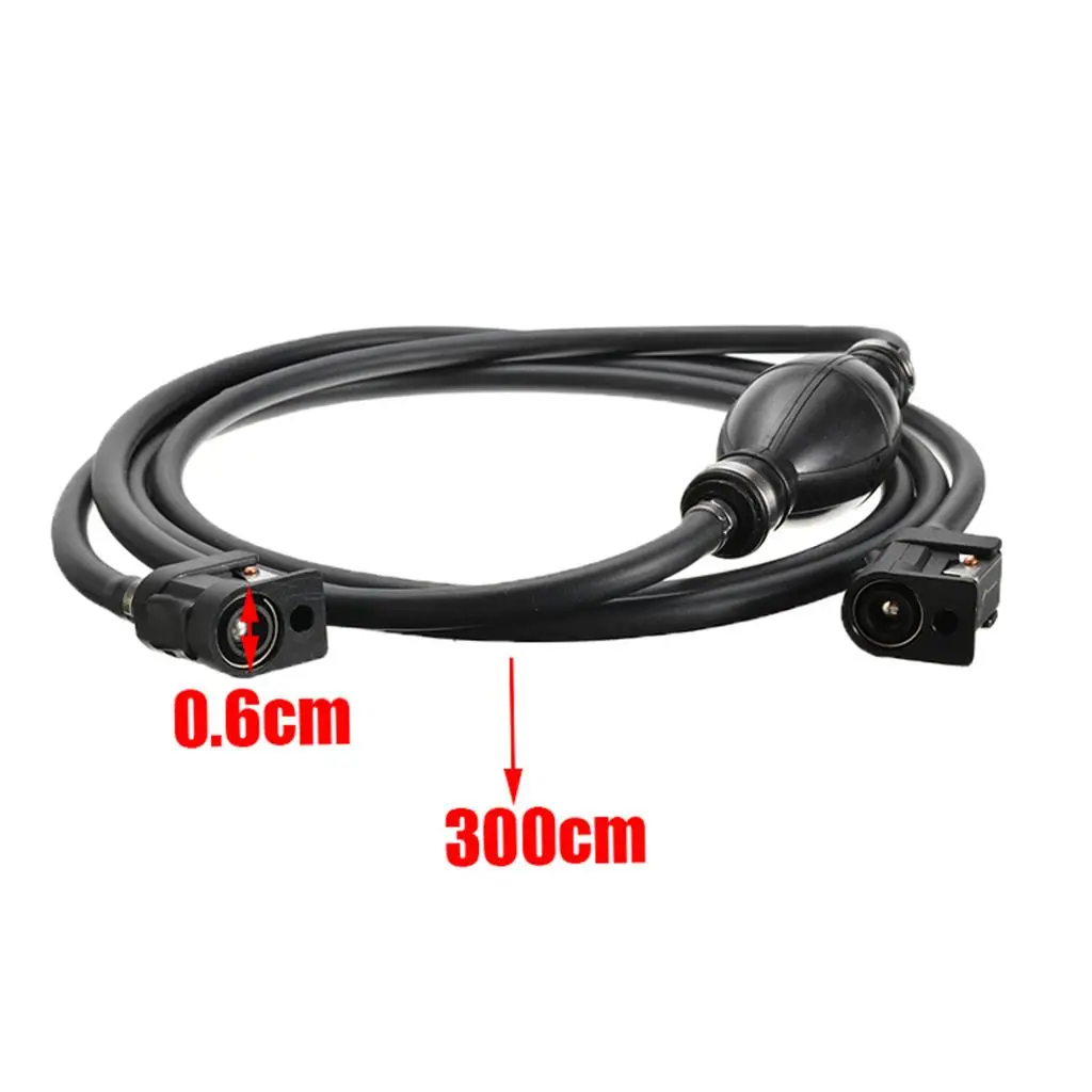 300cm Fuel Line Assembly 6mm Hose Line Marine Outboard Boat Motor RVs thumbnail 6